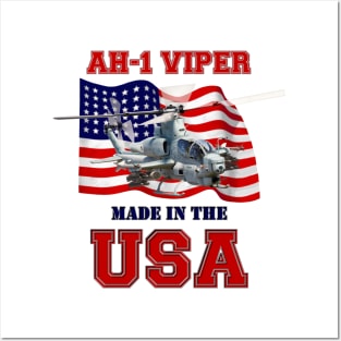 AH-1Z Viper Made in the USA Posters and Art